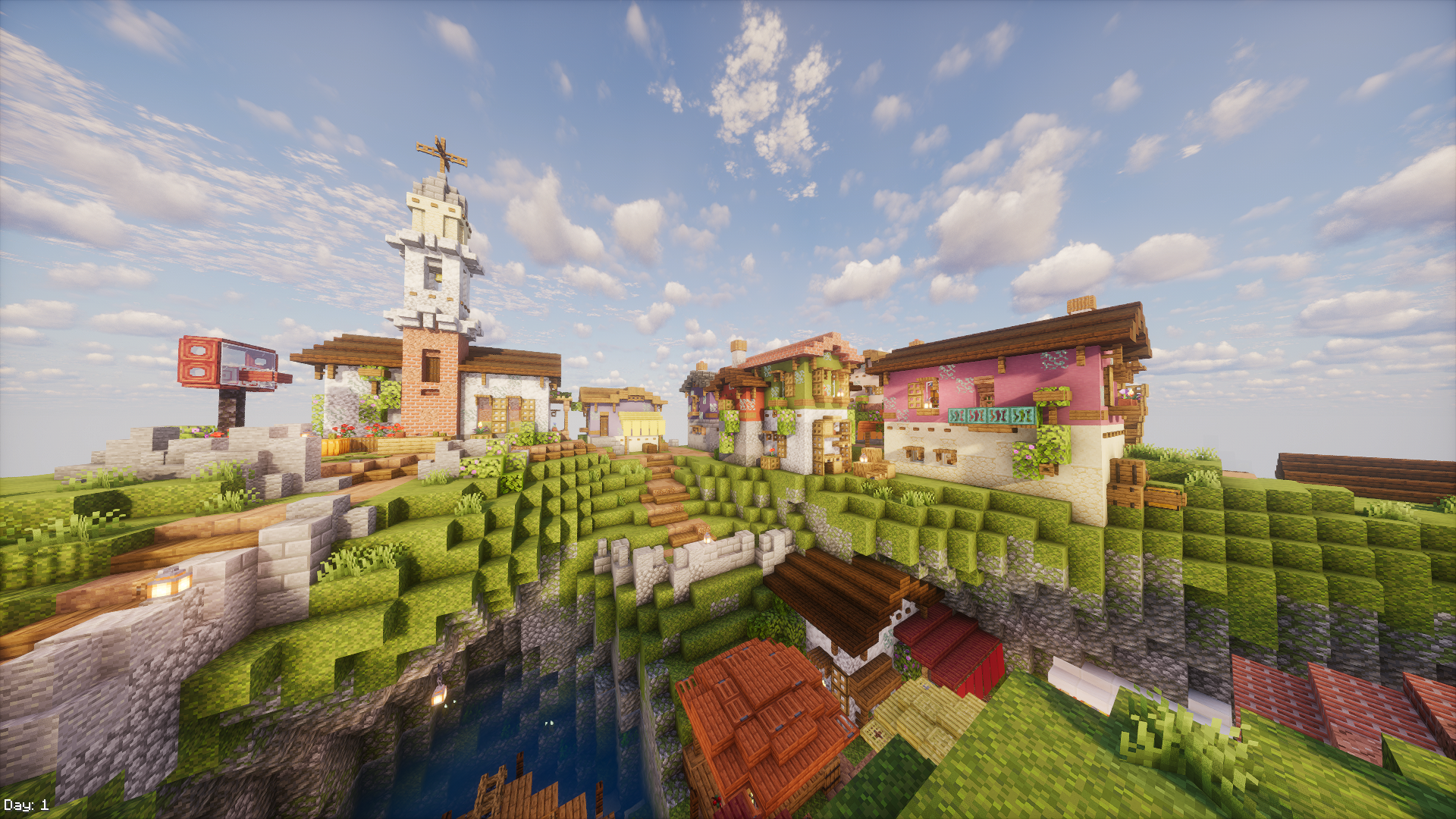 Italian village build two