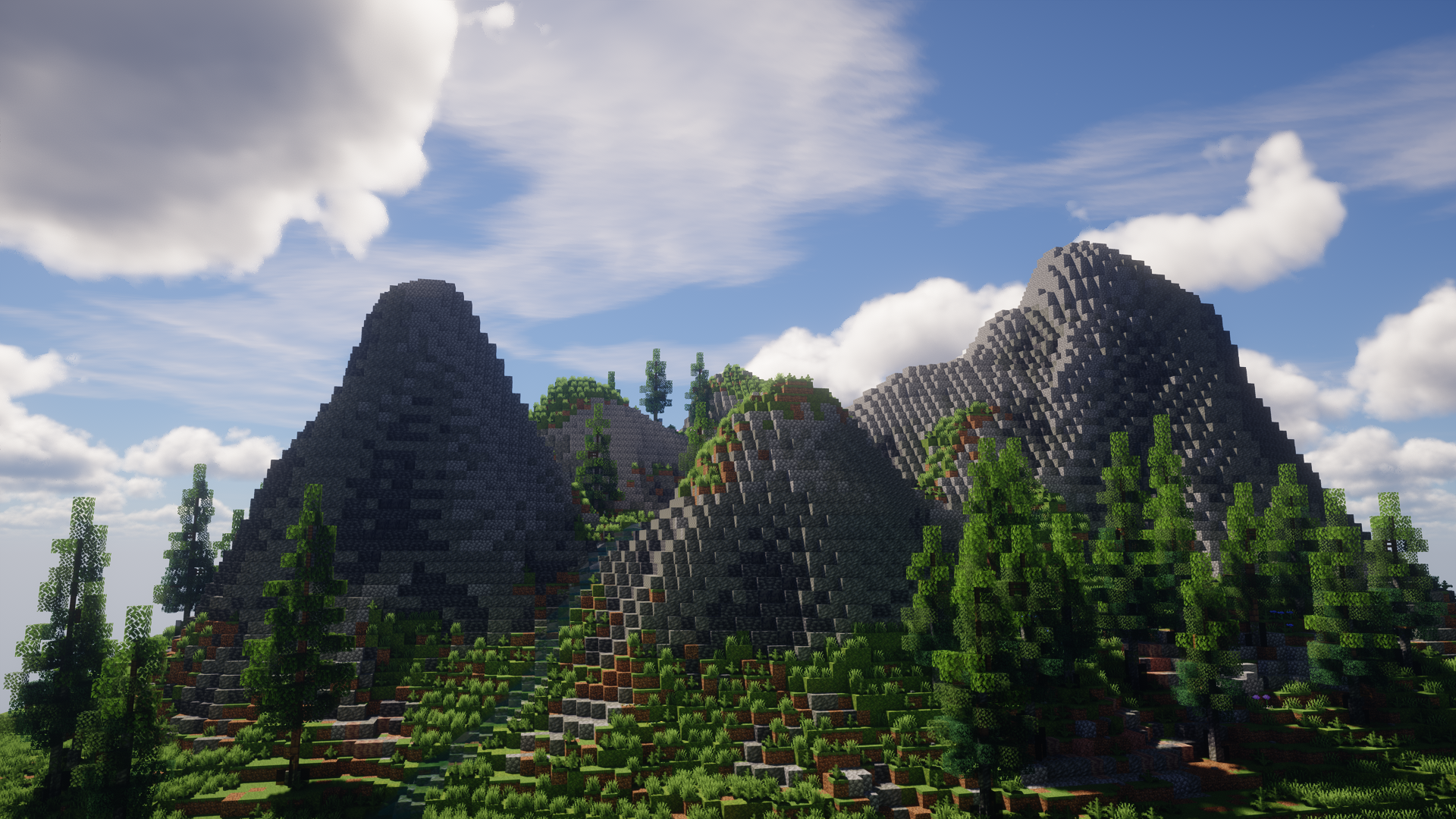 Small mountain build
